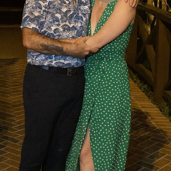 Club L London Green Polka Dot Wrap Dress – Size Small - Picture 1 of 3